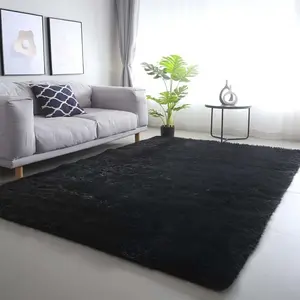 Pure Velvet Rug, Plush Carpet for Bedroom and Living Room, Decorative Area Rug, Indoor Floor Decoration, Soft and Cozy, Perfect for Bedside and Window Sill