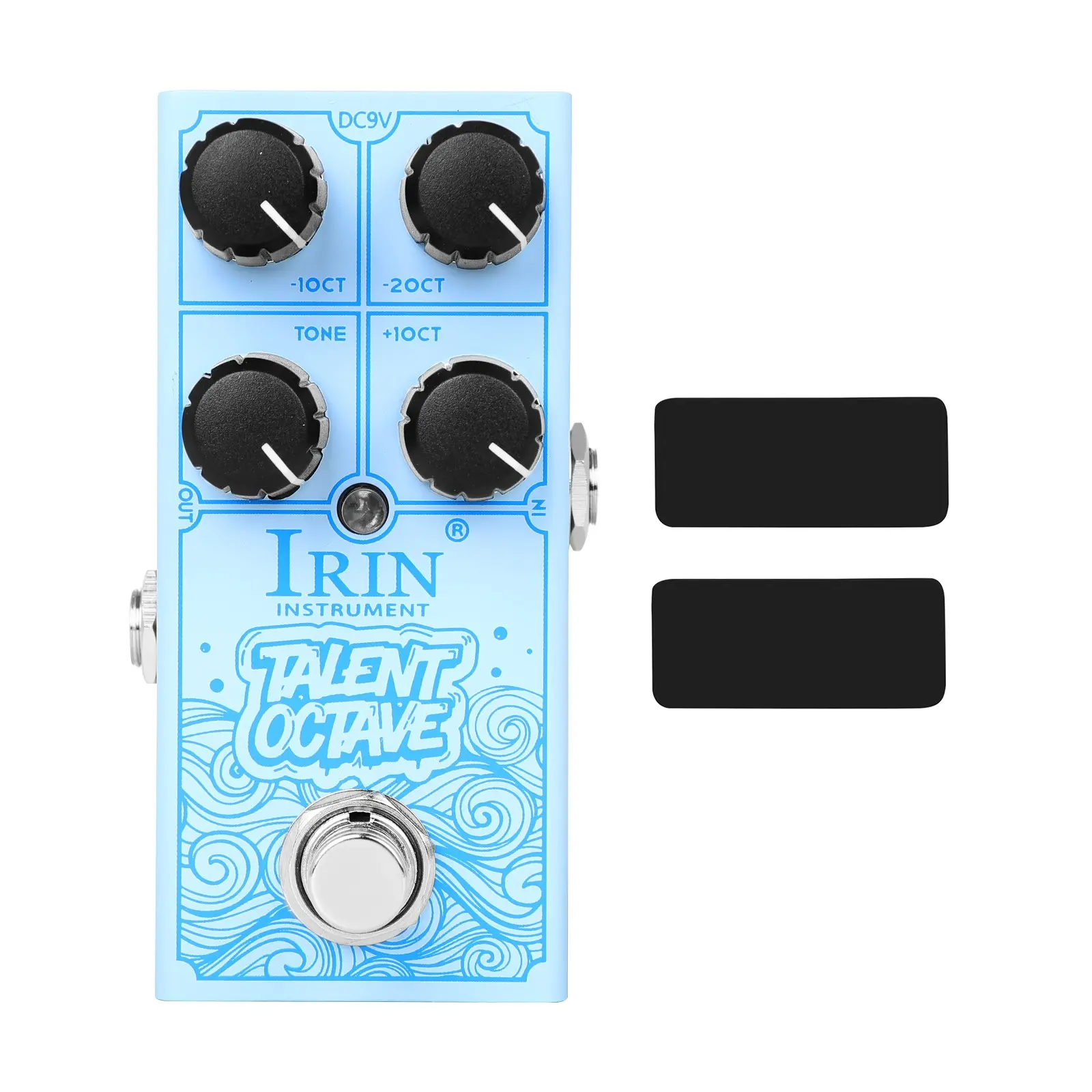 Irin RF-19 Talent Octave Effect Processor, Mini Portable Single Block Effects Pedal, Professional Tone Modulation Tool, Ideal for Bands and Home Use