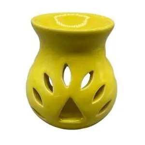 Yellow Ceramic Oil Diffuser 4"