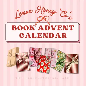 Book Lover's 7 Day Book Advent Calendar | Choose your genres | Booktok Fantasy Romantasy Romance Gifts | For Mother's Day, Birthdays, Gifts