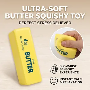 Butter Squeeze Toy, Cream Stick Soft Toy with Butter Fragrance, Ideal for Play and Stress Relief, Perfect Choice for Fun and Relaxation