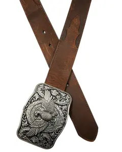 Cody James Men's Lawson Eagle Buckle Belt - Cjaho24bt10-Bn