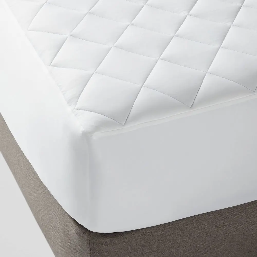 Twin XL Cool Touch Cooling Mattress Pad - Threshold: Hypoallergenic Waterproof Protector Fits 18" Depth