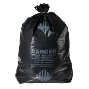 Asbestos Safe Disposal Bags | 33 Gal. Ultra-Durable, Tear-Resistant