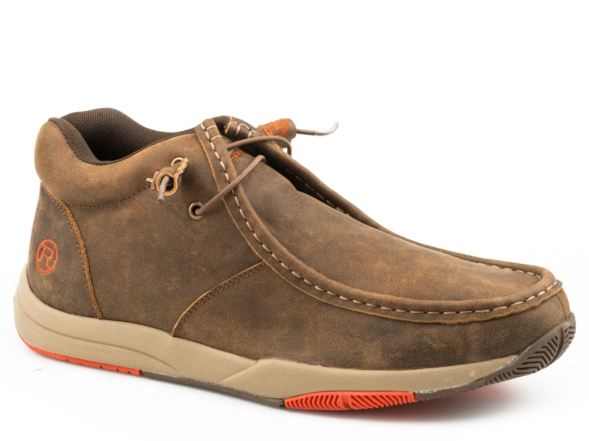 Men's Roper Rustic Tan Leather Chukka