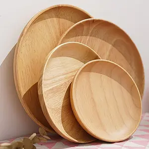 Oak Craft Serving Trays