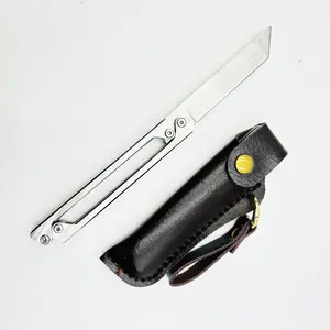 Elegant Stainless Steel Kitchen Paring Knife - Multi-Functional Meat Knife, Fruit Knife & Steak Knife (Creative Design & Protective Sheath) | Ideal Gift for Men