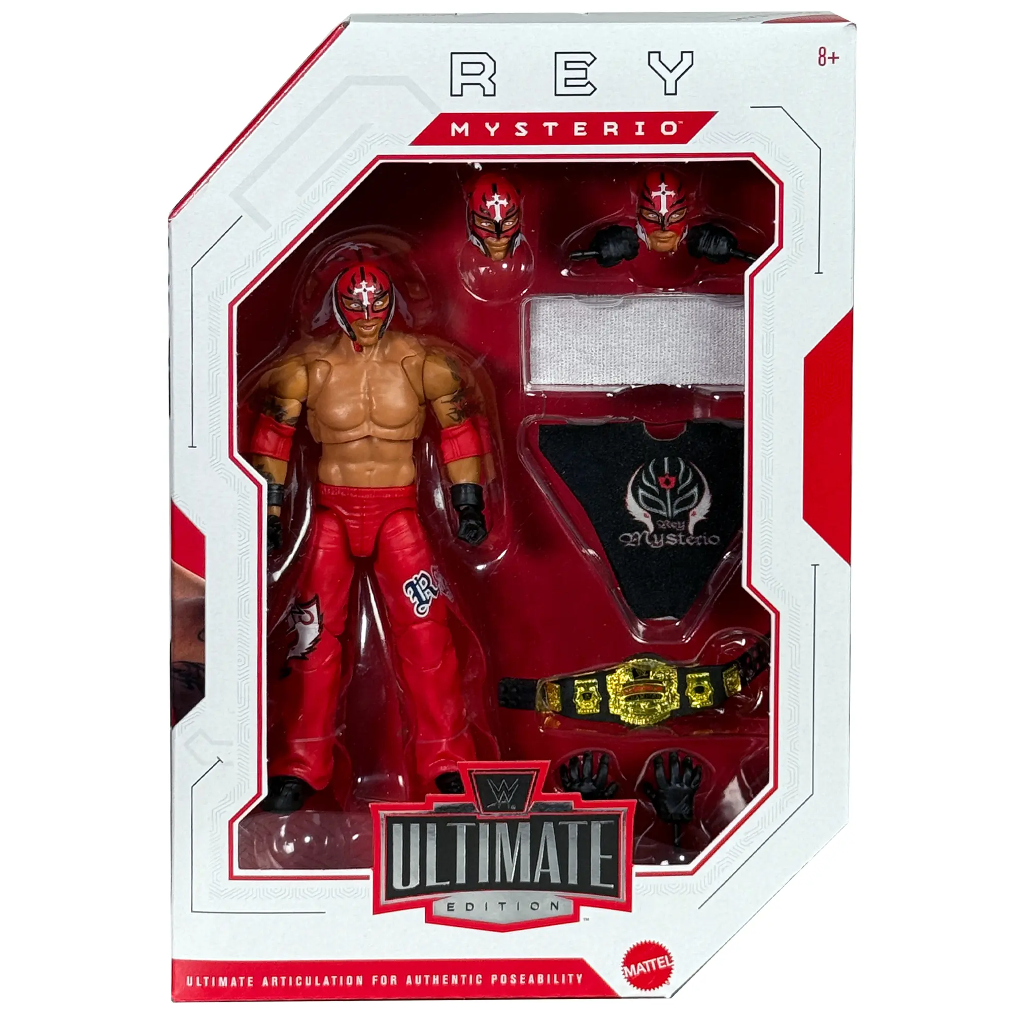 Rey Mysterio - WWE Best of Ultimate Edition 9 Mattel WWE Toy Wrestling Action Figure