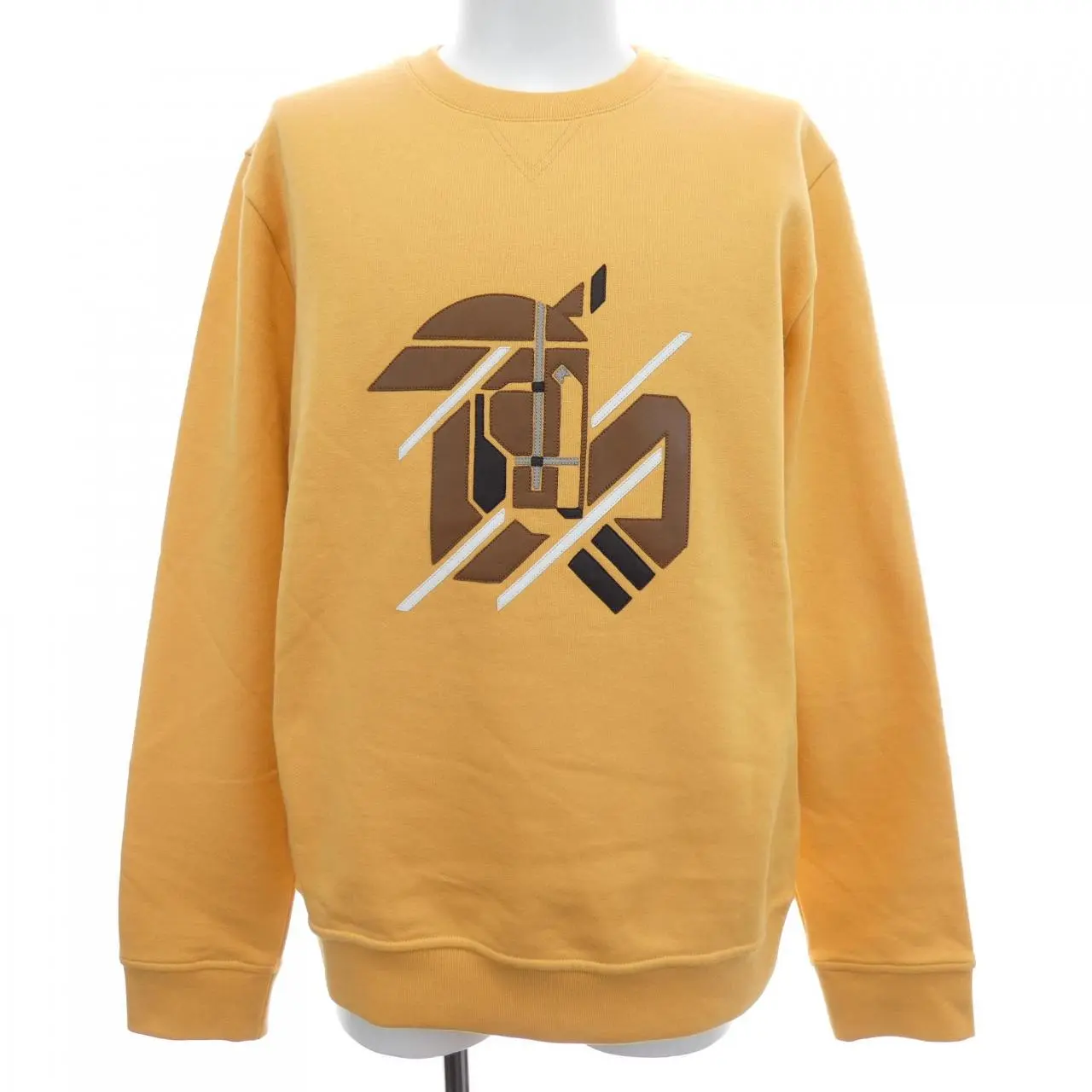 Pre-owned HERMÈS Cotton Small Leather Goods Hermes Sweatshirt Size S
