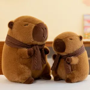 Capybara Design Stuffed Toy, 1 Count Cute Plush Toy, Soft & Comfy Plush Toy for Home & Office Decor, Soft Cuddly Gift for Boys & Girls
