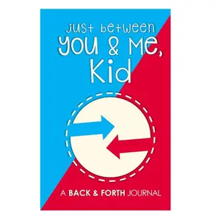 Christmas Gift  Just Between You & Me, Kid: Interactive Back & Forth Journal for Kids & Adults | Conversation-Building Paperback for Bonding and Connection
