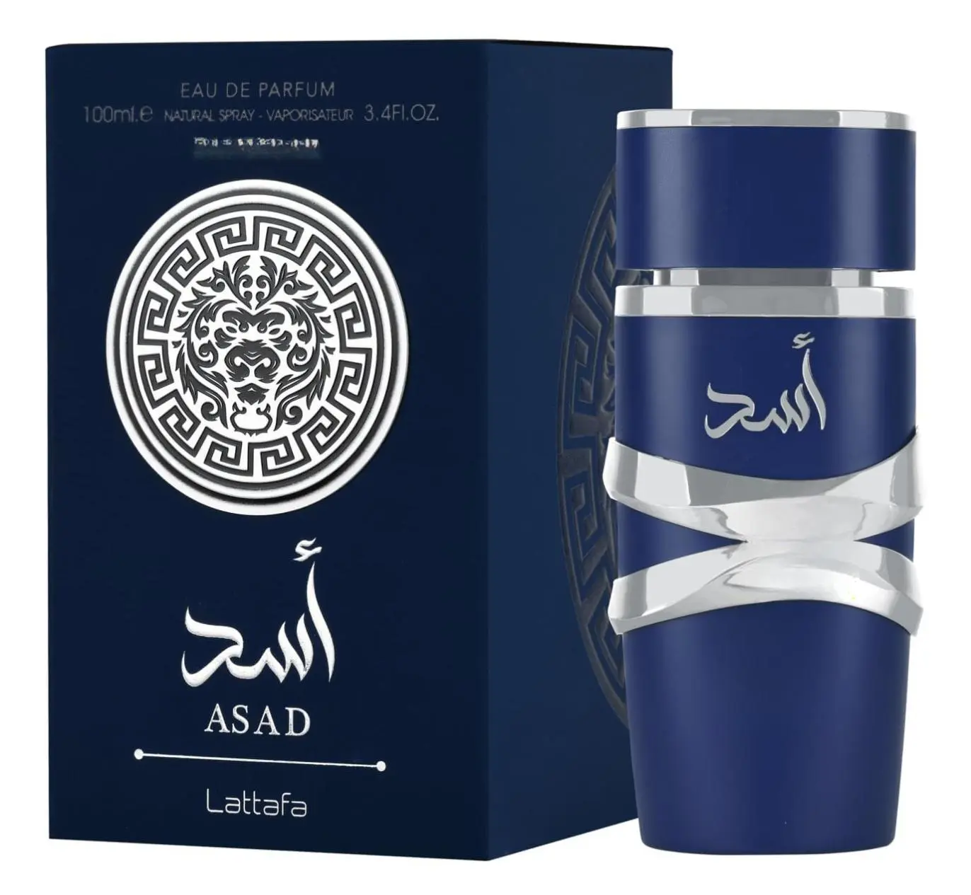 Lattafa Asad Zanzibar - Fresh, Spicy, Vanilla, Coconut - Eau de Parfum Long-Lasting Fragrance for Men, 3.40 Ounce / 100 ml Candy Perfume by Lattafa Yara