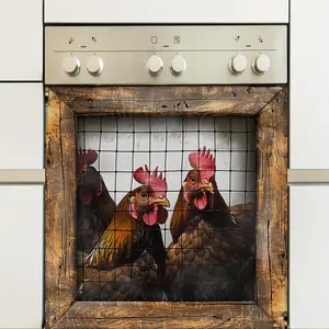 A new 2D chicken cage wall sticker for bedroom, living room, bathroom, and fireplace background wall. Wall sticker for beautifying and decorating home. BM9251 Decorative Wall Sticker