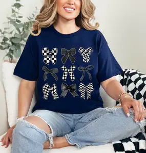 Black Bow Collage Sweatshirt | Coquette Bow Sweatshirts | Trendy Bow Shirts | Coquette Aesthetic | Ribbon Shirts | Casual tee shirt