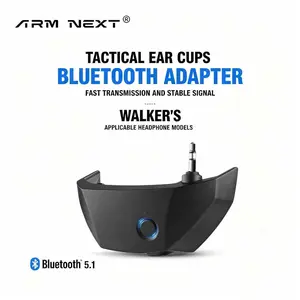 ARM NEXT Bluetooth Adapter for Walker's Razors W1 Headphones & Howard Lei, ABS Material Tech Accessories, Safe Music MOD for W1 Headsets