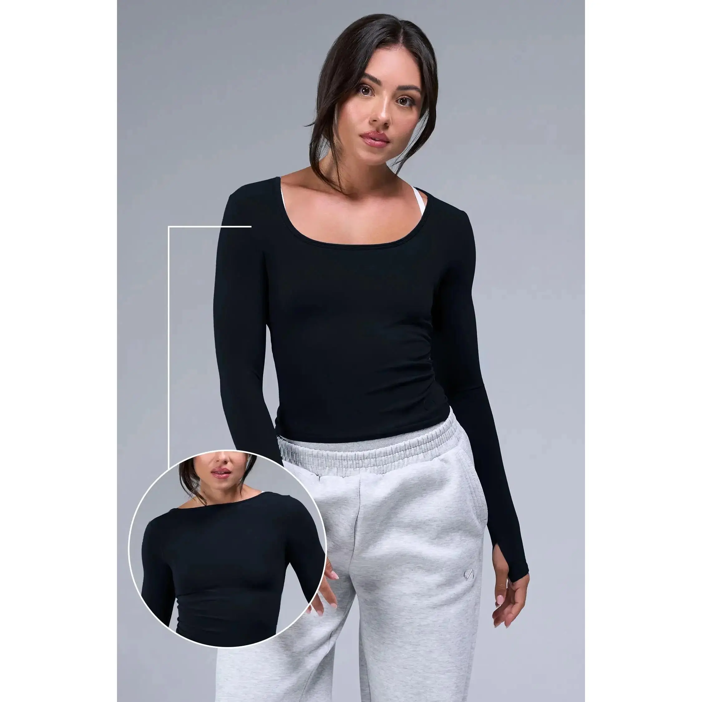 Essential Seamless Scoop Neck