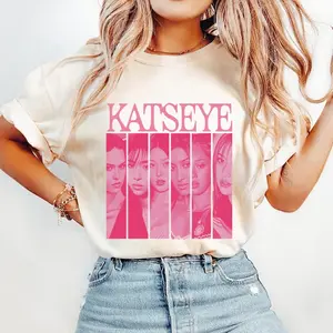 Katseye Girls Tee, Katseye Members Shirt,Katseye Kpop Shirt, Beautiful Chaos Tour, Kpop Idol Fan Gift,