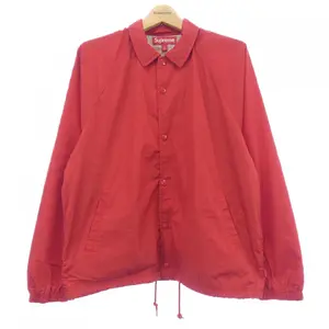 Pre-owned Supreme Polyester Small Leather Goods Old English Arc Coach Jacket
