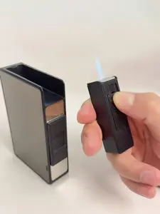 New 3-in-1 Storage Case & Lighter, Premium Gift for Boyfriend & Father, Elegant Business Gift.#GiftForHim #BusinessGift #PremiumLighter #2in1Tool