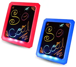 Set of 2 LED Lit Erasable Glow Pads  with Accessories