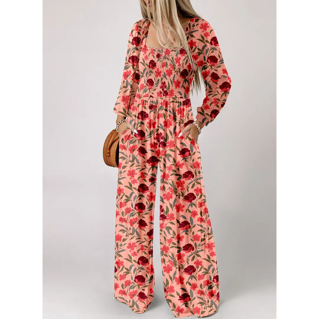 Dokotoo Women's Casual Loose Cowl Jumpsuit Jumpsuit Long Sleeve Printed Wide Leg Pants Jumpsuit with Pockets - TikTok Shop Dokotoo Women's Casual Loose Cowl Jumpsuit Jumpsuit Long Sleeve Printed Wide Leg Pants Jumpsuit with Pockets - TikTok Shop