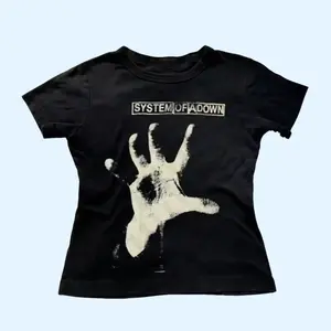 System of a Down Baby Tee,Grunge Clothes Y2k Top, Women Summer Short Sleeve Shirt, Y2k 2000 tops, Casual Cotton Tee, Gift For Girlfriend