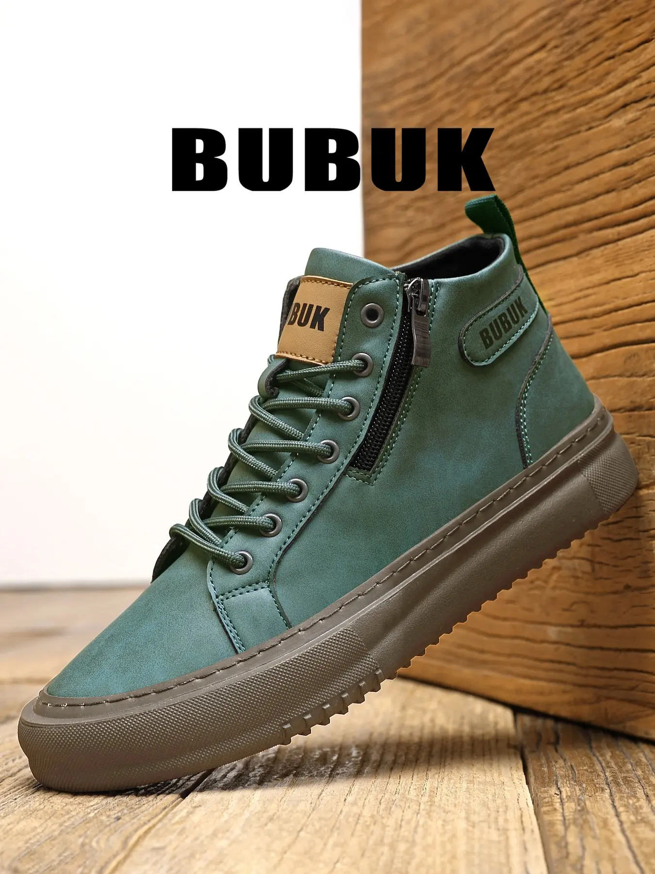 BUBUK  Men's Classic Boots New English Style Fashion Versatile Casual Footwear, Trendy Comfortable Shoes for Every Occasion, Fashionable Boots, Casual Outdoor Boot, Closed Boot
