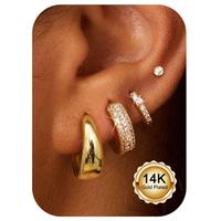 14K Gold Plated-Chunky Classic