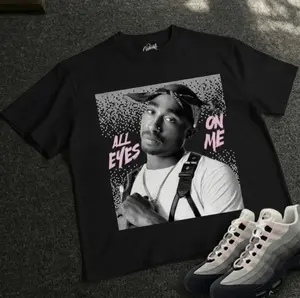 A Max 95 Pink Foam OG Big Bubble White Black Silver T Shirt Match TP Alt