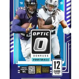 Donruss Optics Fatpack - 12 Cards Per Pack Official NFL Panini NFTs Football Trading Cards Pop topps chrome