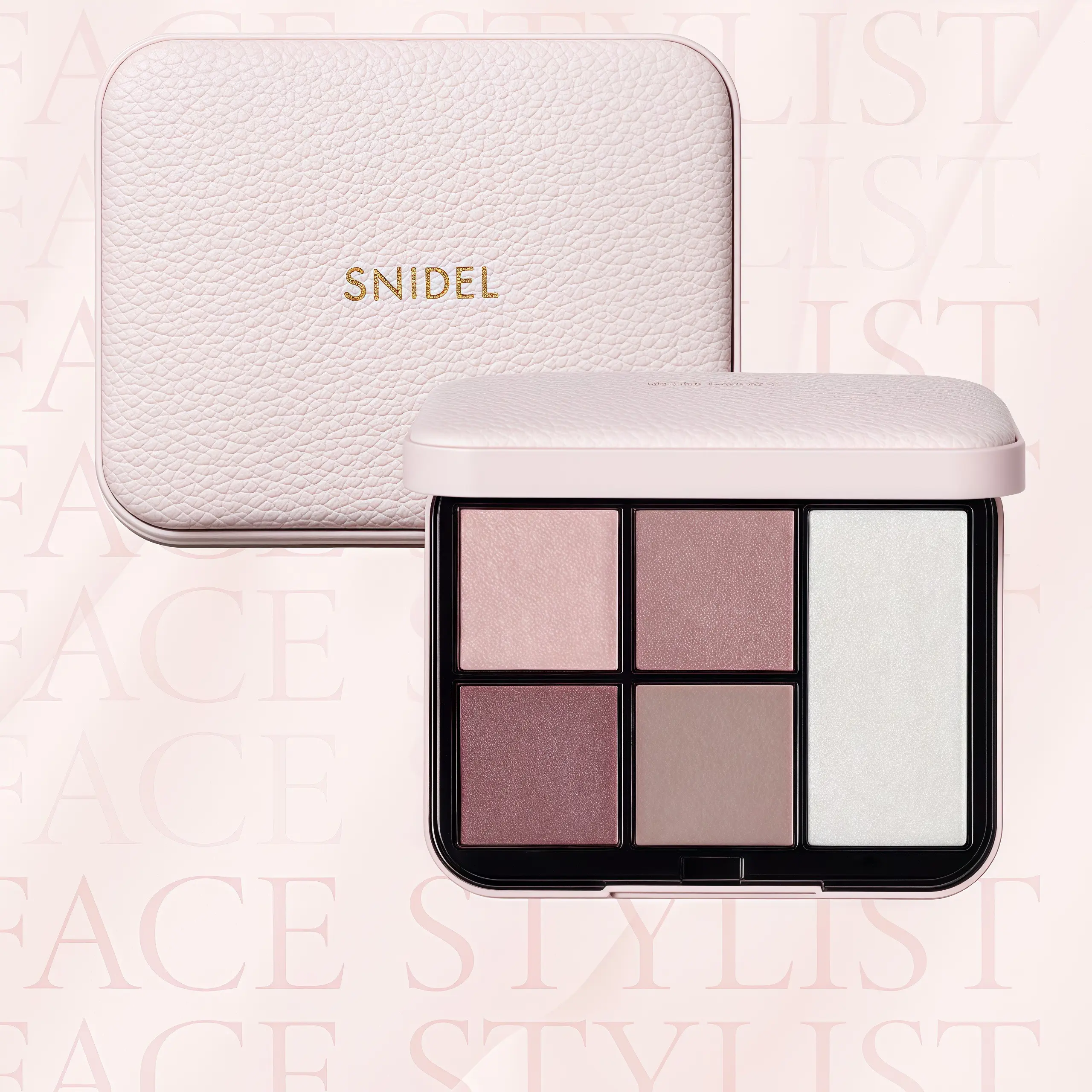 2025 Spring Pink Leather 5-Color Eyeshadow Palette – Matte & Shimmer Shades, Long-Lasting Blendable Makeup | Perfect Birthday or Holiday Gift