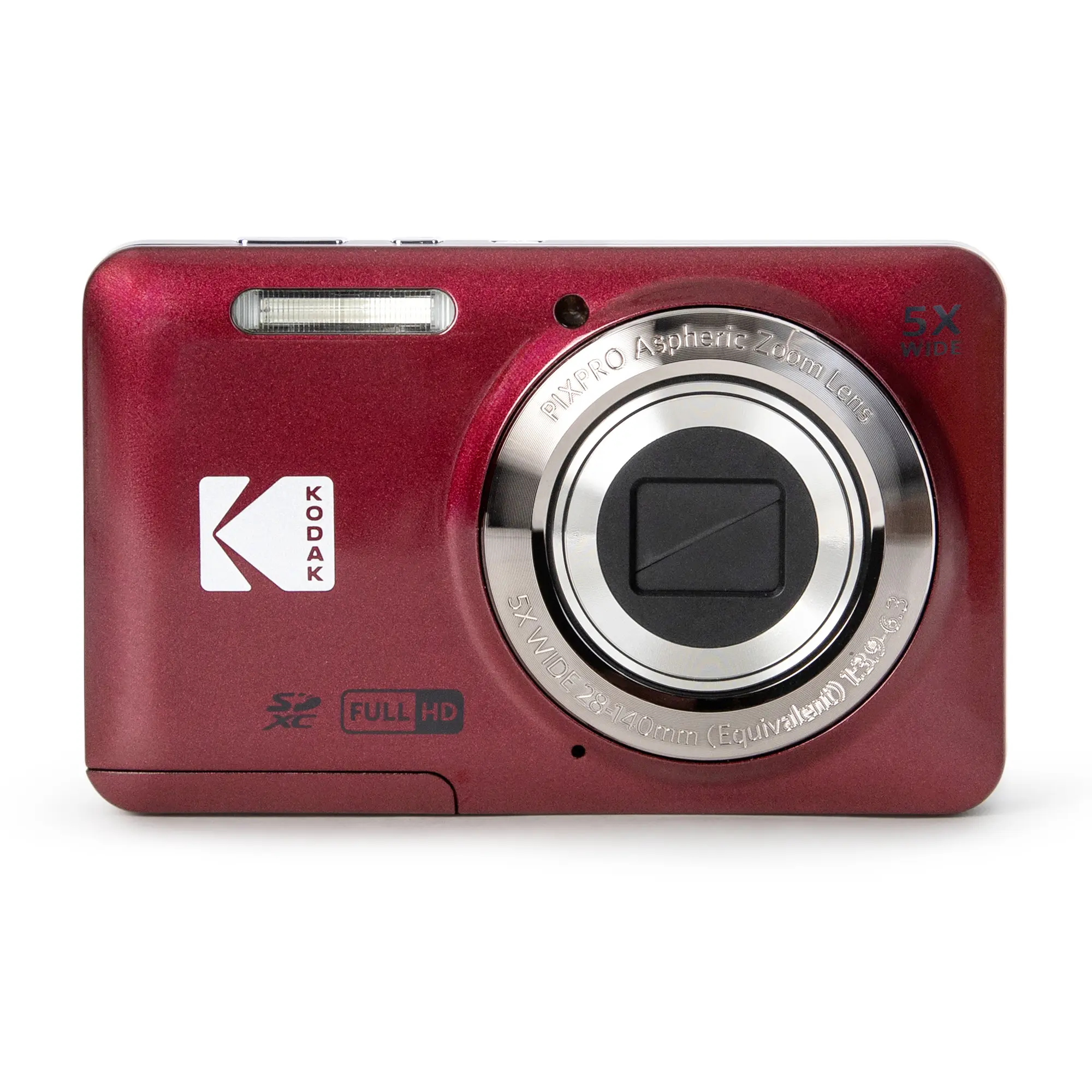 Kodak PIXPRO FZ55 16MP Digital Camera - Red