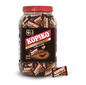 Kopiko Coffee Candy – Bold-Tasty Hard Candy from Indonesia with Real Coffee Extract – A Satisfying Boost for On-the-Go Energy (28.2oz Jar)