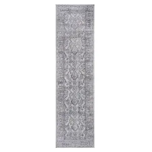 Marfi Ivory-Grey Runner Rug 2'2'' x 8'
