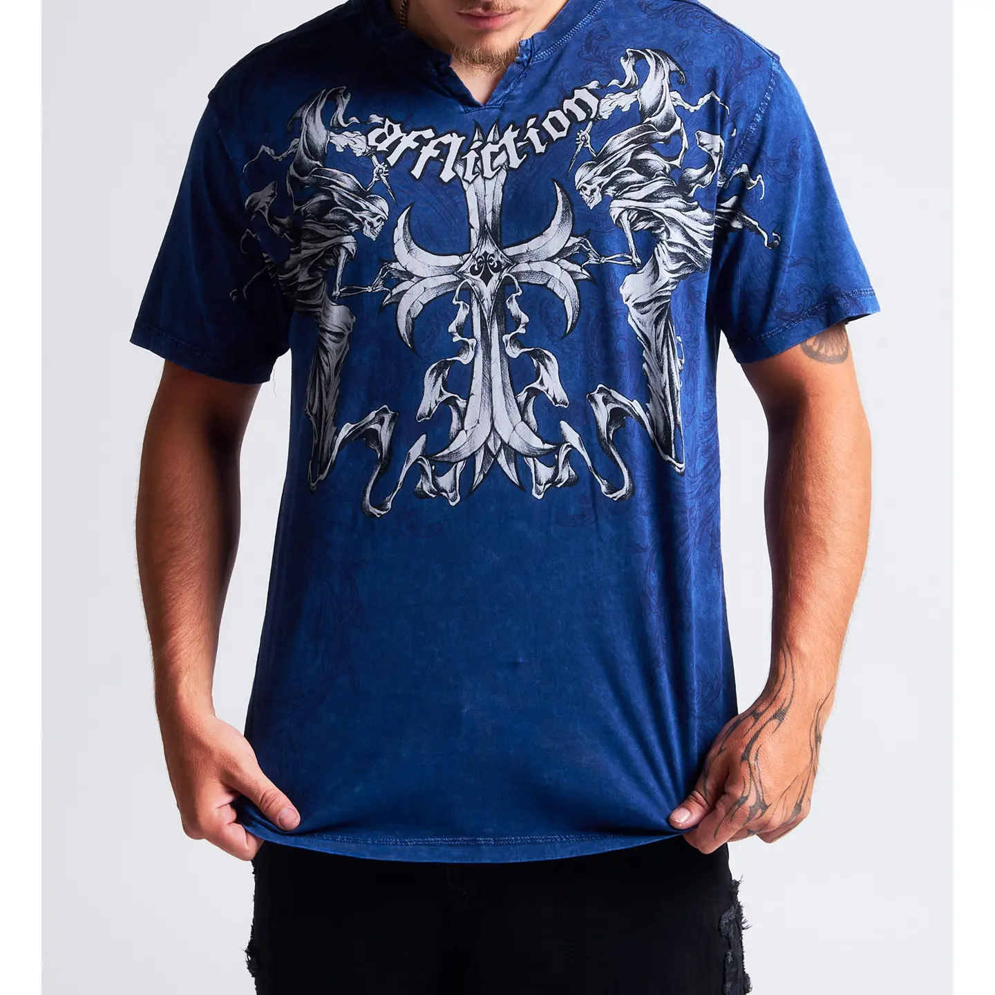 Affliction Men's T-shirt Jump