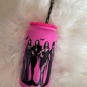 Morticia  16oz metal can