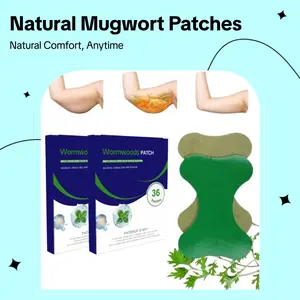 36-piece boxed set! Natural mugwort patches, suitable for arms and legs, for both men and women