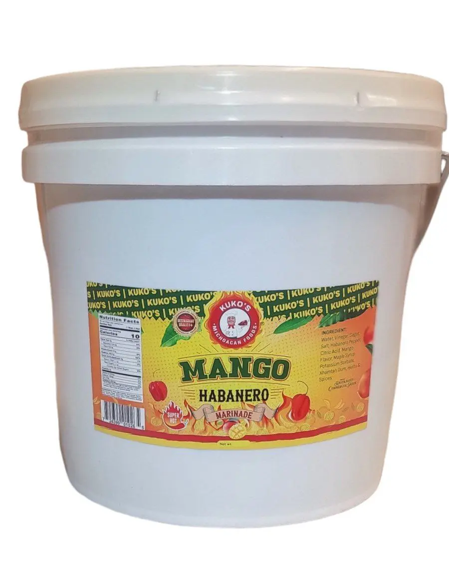Mango Habanero Cooking Paste Kuko's Adobos Marinade