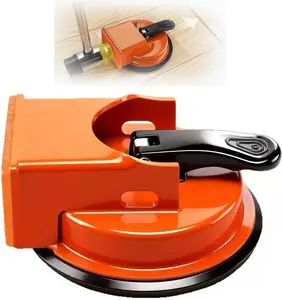 Tile Suction Cup Leveling Kit with Rubber Hammer & Reusable Tile Spacers, Adjustable Tile Height Corrector to Eliminate Lippage for Kitchen Bathroom Flooring Decoration Construction Tools