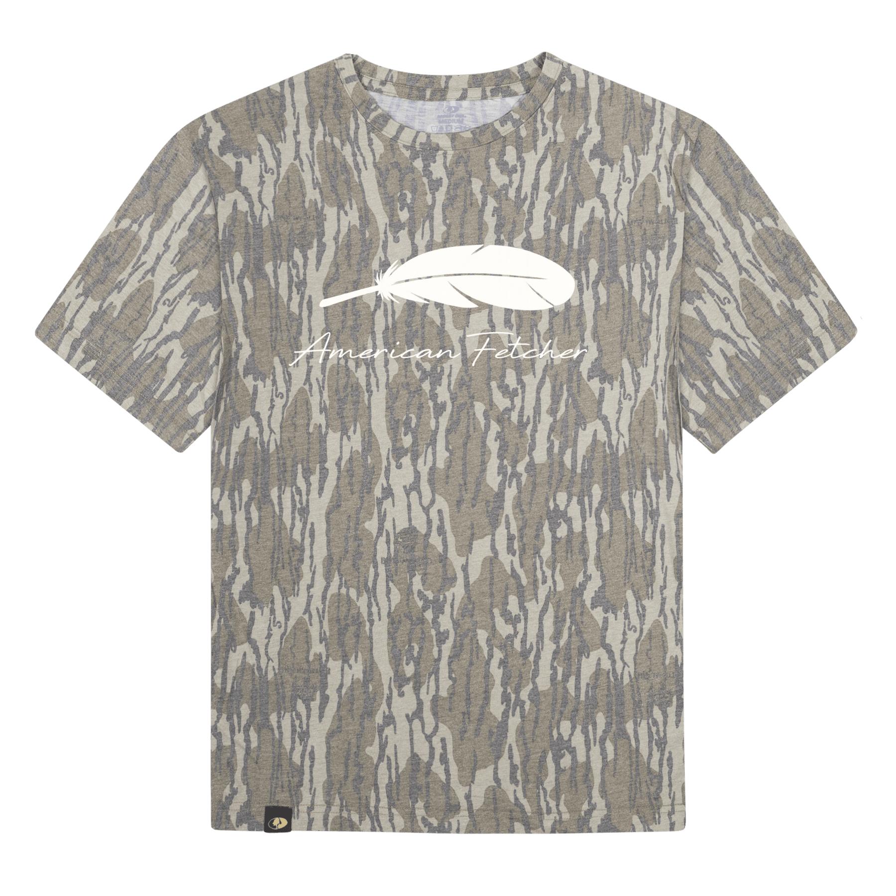 American Fetcher Camo 3D T-Shirt – Unisex Fit, Soft Cotton, Hunting Style Tee | Perfect Gift for Him & Dad