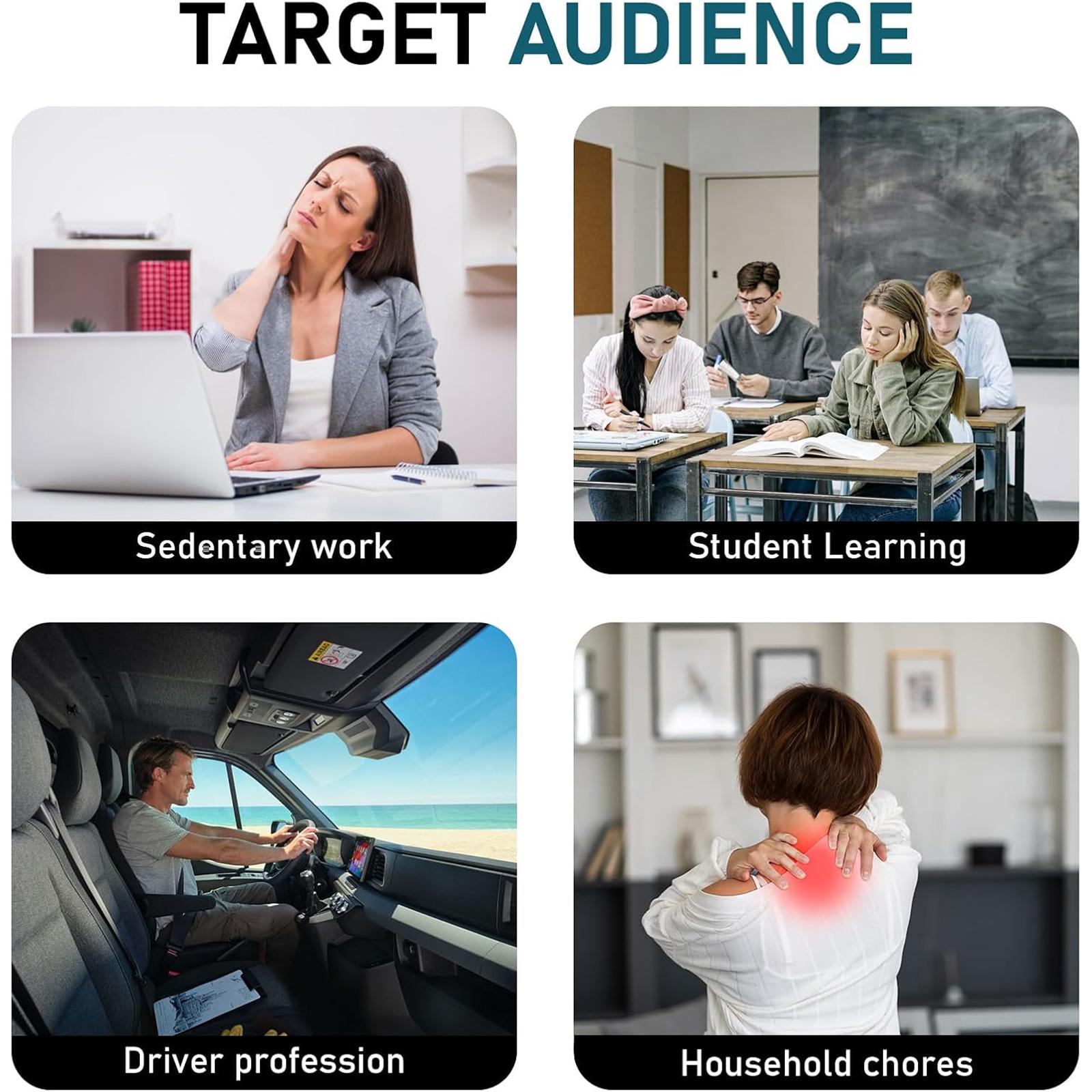 Cervical Neck Traction Device Over Door for Home Use Portable Neck Stretcher Hammock Decompression Home Physical Therapy