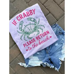 If Crabby Graphic Top