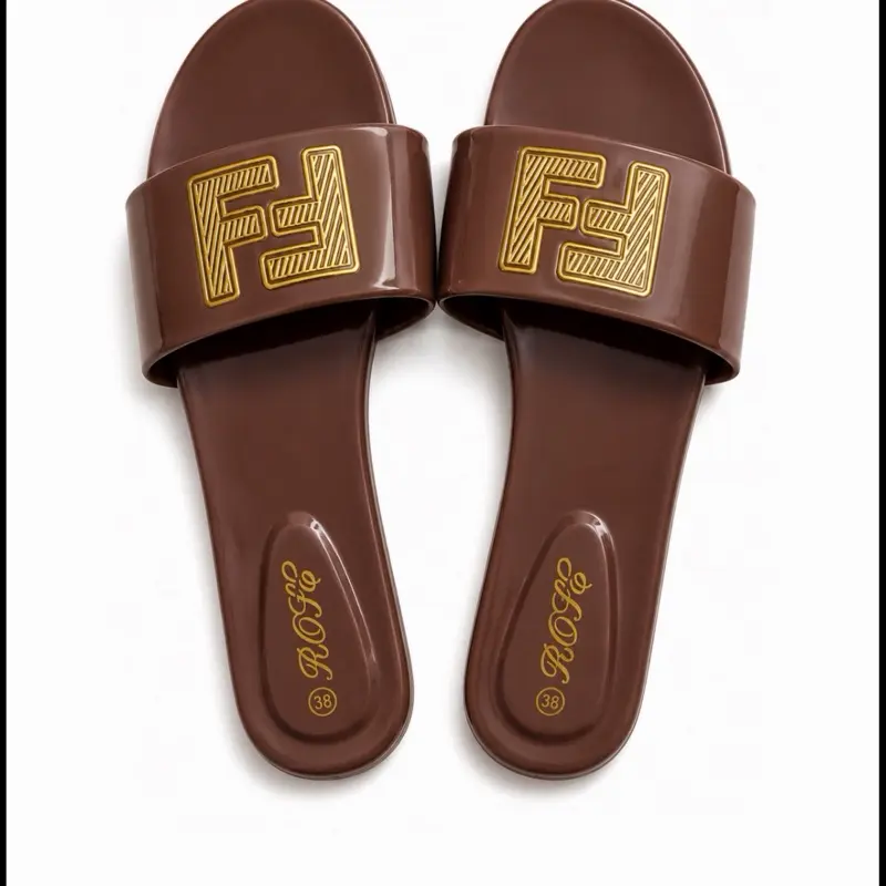 Women’s slide  sandals - lightweight  open  toes  slip-0n   Summer slippers