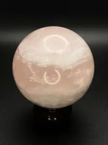 High Quality Rose Quartz Sphere | 0.97 lbs