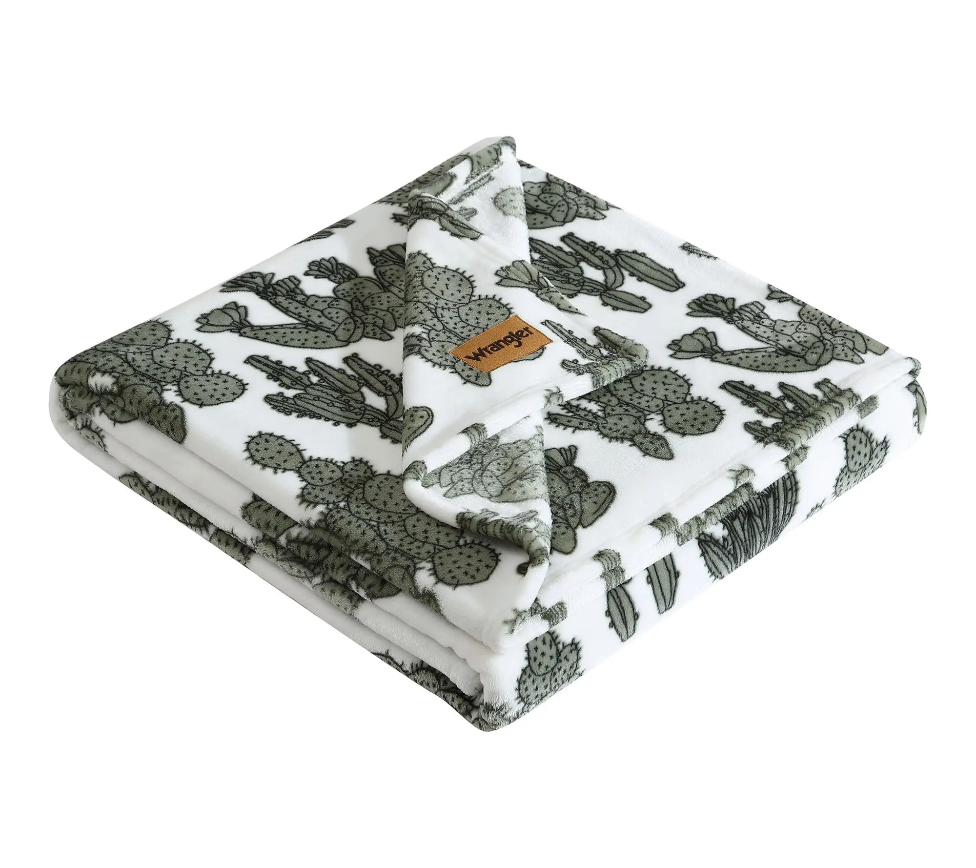 Wrangler Cactus Garden Ultra Plush Fleece 50"x70" Throw