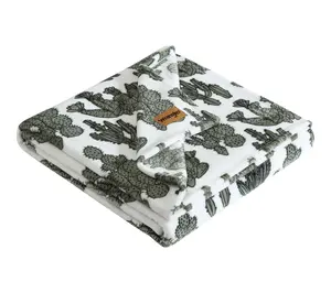 Wrangler Cactus Garden Ultra Plush Fleece 50"x70" Throw