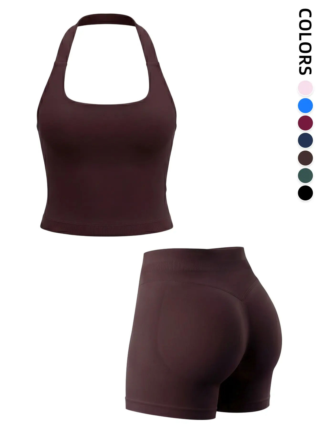 High-Waisted Backless Yoga Set, Quick-Dry Fitness Wear, High Waist Sports, Fitness Training Clothes, Enhances Butt Lift, Perfect for Workout Sessions, Comfortable & Stylish Design, Workout Sportswear, Yoga Activewear