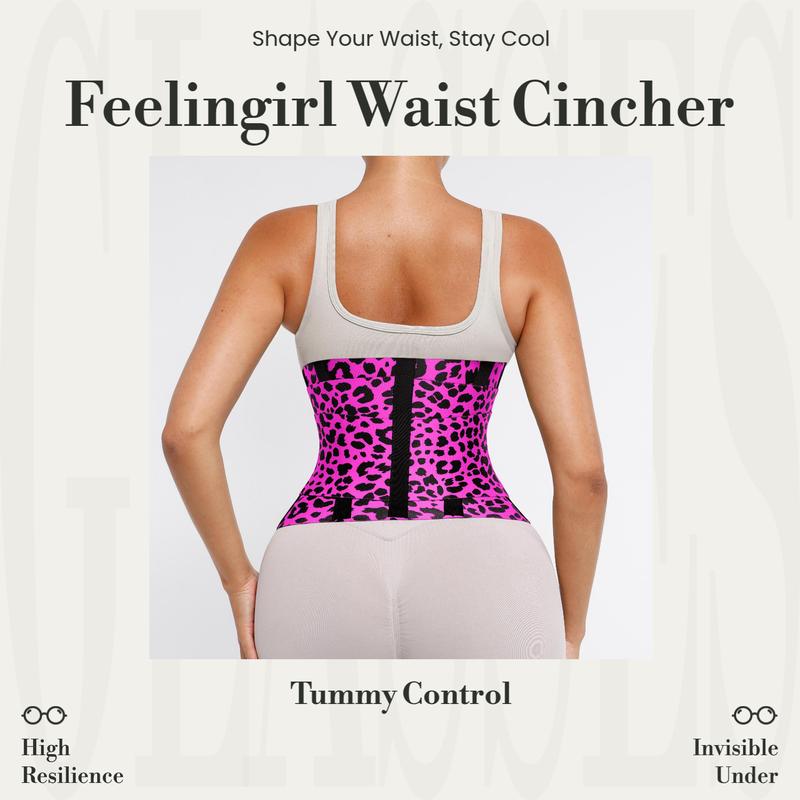 FeelinGirl Belt Waist Cincher Ab Belt Tummy Control Body Shaper with Triple Wrap WomenB Comfortable Fabrics Nylon Adjustable Multicolor Lady Festival Womenswear Lady  Comfort Fabrics Womenswear Fits Sexy Waist Trainer TikTokShopBlackFriday