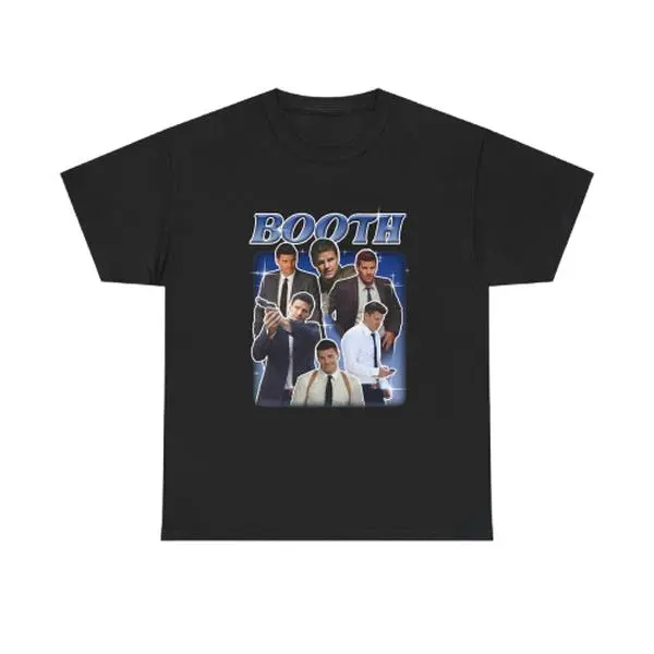 Agent Booth T-shirt Inspired By Bones Tv Show & The Jeffersonian Tshirt