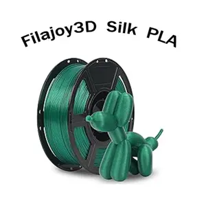 Premium Single Color Silk Metal Pla Filament 1.75mm 250g, Precise Colors & Gloss, Custom Necklaces, Bracelets, Memorial Frames, Creative Jewelry Printing Material